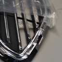 Front Bumper Grille For For-d Fiesta Chrome Frame Grille 2014-2019 D2BZ17B968AA FO1200552