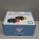 E-FAST 20A Smart Car Battery Charger, 12V 24V Maintainer & Desulfator - Compatible with LiFePO4 Lithium, AGM, Gel, SLA, Deep Cycle - High-Power Trickle Charger for Car, Truck, RV, Boat, Marine