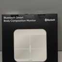 GE Smart Scale for Body Weight: Body Fat, BMI, Digital Bathroom Scale - 14 Body Composition Analyzer Health Monitor, Highly Accurate Bluetooth Weighing Scale with App 400 lb, 11 Inch (White)