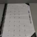 TOWWI Desk Calendar 2026, Large Wall or Desktop Monthly Calendar for Daily Schedule, Office, Home - 16.7x11.6 inches (Black) (17x12in)