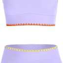 blibean Teen Girls Swimsuits Two Piece Bikini Sets with Chest Pad Size 12-13Y XL
