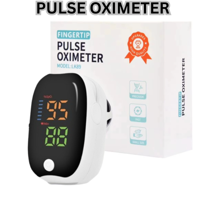 Easy Read Pulse Oximeter SpO2 Finger Monitor