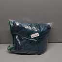 RYB Home Velvet Curtains 2 Panels Set - Super Soft Durable Window Drapes Room Darkening Energy Smart Back Tap for Apartment Villa Room Backdrops, Peacock Blue, W52 x L96 inches, 2 Panels