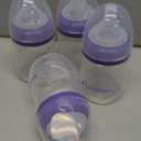 Lansinoh Anti-Colic Baby Bottles, BPA-Free Plastic, 5 Ounces, 4 Count, Extra Slow Flow Nipples (Size XS), Breastfeeding Bottle with NaturalWave Design