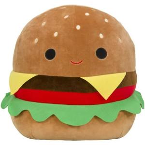Squishmallows Plush 16 inch Carl The Cheeseburger- Childs Ultra Soft Stuffed Toy