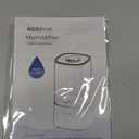 Humidifiers for Bedroom, 2.0L Cool Mist Humidifier for Home Plant and Baby Nursery, Quiet Ultrasonic Humidifier with 360 Nozzle, Auto Shut-Off, Filterless, Black