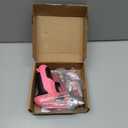Hi-Spec Small Electric Screwdriver, Mini Drill Set, Rechargeable 3.6V Cordless Screwdriver with 26 Driver Bits, Power Tool for Small Projects & Home Use, Pink
