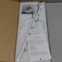 EDISHINE Upgraded LED Table Lamp, Dimmable Bedside Lamp, 3 Color Temperature, Power Cord Touch Switch Desk Lamp, Minimal Nightstand Lamp for Bedroom, Living Room, Gift, Metal Finish, Eye Caring, White