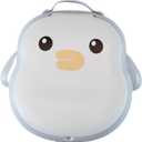 CoocooBaby Portable potty seat for toddler travel, Portable toilet for kids with Potty Liners, Travel Bag, Foldable Car Potty for Toddler (Penguin)