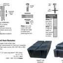 2 x Dock Edge Howell Floating Dock Hardware (9/16")