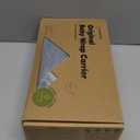 KeaBabies Baby Wrap Carrier - All in 1 Original Baby Carrier Newborn to Toddler Sling, Easy to Wear, Hands Free Bonding, Lightweight, Breathable Infant Wraps (Classic Gray) (One Size (Pack of 1))