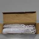 Remote Controller Charger for Wii/Wii U with 2 Pack 2800mAh Rechargeable Battery Pack, 2 Port Charging Station for Wii Controller, Remotes Are Not Included (5.1 * 2.3 inches, White)