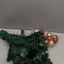 Remote Control & Timer & 8 Modes 3 Ft Christmas Tree with DIY 50 Warm Lights 15 Ball Ornaments 3D Star Battery Operated Pencil Full Tree Holiday Xmas Christmas Decorations Table Indoor Home Fireplace