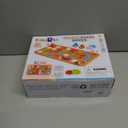 STEM Logic Road Builder Toys: Board Games Toys for 5 Year Old Kids, Montessori Brain Teaser Puzzles Educational Learning Activities Toy for Kid Ages 3 4 6-8 12 Boys Girls Gifts (Orange 32PCS)