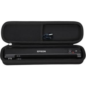 Aproca Storage Case Compatible with Epson Workforce ES-50 / ES-55R / ES-60W / ES-65WR / DS-30 / DS-70 / DS-80W Document Scanner, Portable Bag for Accessories