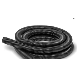 10 Foot Long Dust Collection Power Tool Hose Kit with 2 Fittings Universal for Multiple Tools & Vacuums