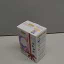 Riwbox CF9 Cat Ear Kids Bluetooth Headphones with LED Light Up,Safe 85dB Volume Limit,Built-in Mic&Boom Mic for Calls,Kids Wireless&Wired Headphones for Tablet/Airplane/School/Online Learning (Purple)