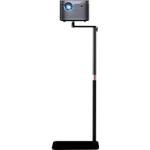 Projector Stand Adjustable Height 16 to 48 Inch Universal Projector Ceiling Mount 360 Degree Rotation Compatible with XGIMI, VANKYO, Jinhoo, AuKing