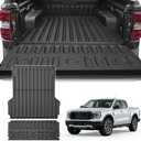 Maverick Truck Bed Mat and Tailgate Liner Compatible with 2022 2023 2024 2025 2026 Ford Maverick - Replacement All-Weather Truck Bed Liner Custom Fit Maverick Gasoline/Hybrid