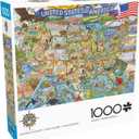 Buffalo Games - Carrie Wagner - Colorful Country - 1000 Piece Jigsaw Puzzle for Adults -Challenging Puzzle Perfect for Game Nights - Finished Size is 26.75 x 19.75