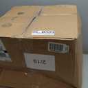 42" Heavy Duty Snow Tube 1/2 Pack with Premium Canvas Cover for Kids Ages 13+ Adults, Inflatable Snow Tube Sled with Thickened Bottom Tow Strap Repair Kit, Outdoor Winter for Sledding (Red)