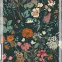 LUMARKE for iPhone Air Case Cute - Wireless Charging Compatible - Dual-Layer Soft Silicone + Hard Shell - Trendy Floral Design - Matte Finish Phone Cover for iPhone 17 Air - Vintage Flower