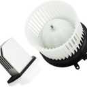 27225-ET10A HVAC Heater Blower Motor and Resistor Compatible with Rogue 2008-2013 Sentra 2007-2012 Rogue Select 2014-2015 700253