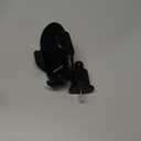 Miracase Phone Holders for Your Car with Metal Hook Clip, Air Vent Cell Phone Stand Car Mount, Universal Automobile Cradle for Garmin GPS Fit iPhone Android and All Smartphones, Dark Black (1 Pack)