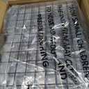 8 Set, Extra Large Wire Baskets for Organizing with Lables, Cabinet Pantry Organization and Storage Bins - Metal Basket for Kitchen, Laundry, Garage, Fridge, Bathroom Countertop Organizer, Black