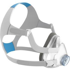 Replacement Full Face CPAP Mask Headgear Set for ResMed Airtouch F20 & Airfit F20, Highlights Secure Seal & Leak-Free with Latest Brown Memory Foam - F20 Mask Large Accessories Supplies (No Elbow)