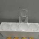 DWTS DANWEITESI Glass Cups with Lids and Straws 4 pcs,16oz Drinking Glasses Set for Coffee Bar Accessories,Iced Coffee Cups with Lids,Matcha Cup Glass Tumbler Reusable for Gifts (Blank Transparent Color)