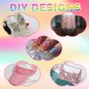 24000Pcs 24 Colors Resin Jelly Rhinestones for Bedazzling, Multicolor 3mm Flatback Gems for Diamond Art 3Pcs Jewelry Glue for Bedazzled Nail Art Makeup Crafting Book Shoes