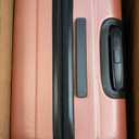 Amazon Basics 30" Hardside Large Checked Luggage, Hardshell Suitcase With Wheels, Expandable For Up to 15% More Space, With Scratch-Resistant Surface, Four Multi-directional Wheels, Rose Gold