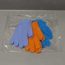 16 Pcs Exfoliating Bath Gloves Shower Gloves, 8 Colors Double Sided Exfoliating Gloves for Beauty Spa Massage Skin Shower Body Scrubber Bath Accessories, Made of Nylon