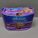 Always Discreet Adult Incontinence & Postpartum Underwear For Women, Size Small/Medium,White, Maximum Absorbency, Disposable, 19 Count(Pack of 1) (Packaging May Vary)