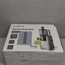 Juicer Machines with 5.4" Large Feed Chute, 400W Cold Press Juicer for Whole Vegetables and Fruits, Slow Masticating juicer Easy to Clean Juice Extractor Machine High Juice Yield(Titanium Gray) (Grey)