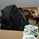 2 Passenger Golf Cart Enclosure for Club Car Precedent 2-Seater No Windshield Curtain 3-Sided Clear Windows Roll-up Door Mirror Zipper Waterproof Transparent Driving Rain Cover Black (with Seat Towel)