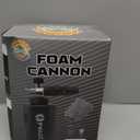 PWACCS Foam Cannon for Pressure Washer, Adjustable Car Wash Foam Cannon, Big Mouth Snow Foam Lance with 1/4" Quick Connect, Thick Foam Power Wash Foam Blaster 1.5 L, Additional Orifice Nozzle 1.1mm