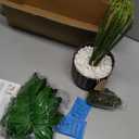 Der Rose Fake Plants Tall Green Artificial Tropical Faux Plants Indoor for Living Room Home House Decor