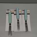 scrapcooking Stainless steel mini angled spatula - 21cm 3 Pack