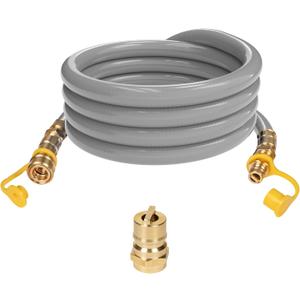 Westinghouse 15-Foot Natural Gas Hose with Adapter, 3/4-Inch Diameter, For Westinghouse Tri Fuel Generators