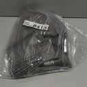 NICETOWN Grey Blackout Floral Pattern Curtains for Living Room 84 inch Long 2 Panels Set, Noise Reducing Thermal Insulated Wave Line Foil Print Bedroom Drapes for Patio Sliding Glass Door (52 x 84)