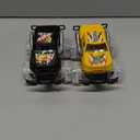 Light-Up Monster Truck Toys (2-Pack)  Push-&-Go Cars with Glowing Wheels  Birthday Gift for Toddlers, Boys & Girls Ages 3+  Durable Friction-Powered Trucks  Batteries Included