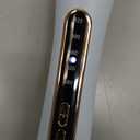 Farery Thermal Brush 1.5 Inch for Short to Medium Hair, Heated Round Curling Iron with 5 Heat Settings Up to 420F, Hot Styling Tool for Curls Bangs Volume Flips, Dual Voltage Travel (Blue)