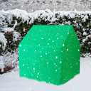 Winter Plant Covers for Freeze Protection Warm Plant Tent Shrub Covers for Winter Frost Protecting Fruit Potted Plants Tree from Freezing and Animals (24*24*28", 2 Pack)