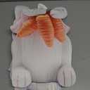 Extra Large Easter Decorations Outdoor Bunny Yard Signs 3pcs with Stakes Cute Bunny Yard Decorations with LED Lights Holiday Welcome Signs for Party, Lawn, Garden Yard Decor