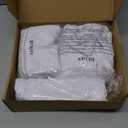 Wokceer Wedding Arch Cover (7.2FT, 6.6FT, 6FT) Set of 3 Spandex Fitted Wedding Arch Stand Covers for Round Top Chiara Arch Backdrop Stands Cover for Birthday Party Ceremony Banquet Decor White