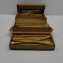 Metal Arch Backdrop Stand Set of 3(6 ft, 5 ft, 4 ft) Party Arch Stands for Wedding, Birthday, Baby Shower, Bridal Shower,Balloon Arched Frame for Garden Decor, Gold Floral Arches