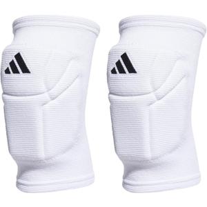 adidas Unisex-Adult Elite Volleyball Kneepads, White/Black, Medium