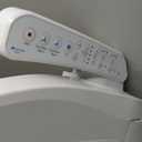 Brondell SE400-EW Swash SE400 Electric Bidet Toilet Seat With Heated Seat, Oscillating Stainless Steel Nozzle, Warm Air Dryer, Night Light, Gentle Close Lid, White Side Arm Control, Elongated